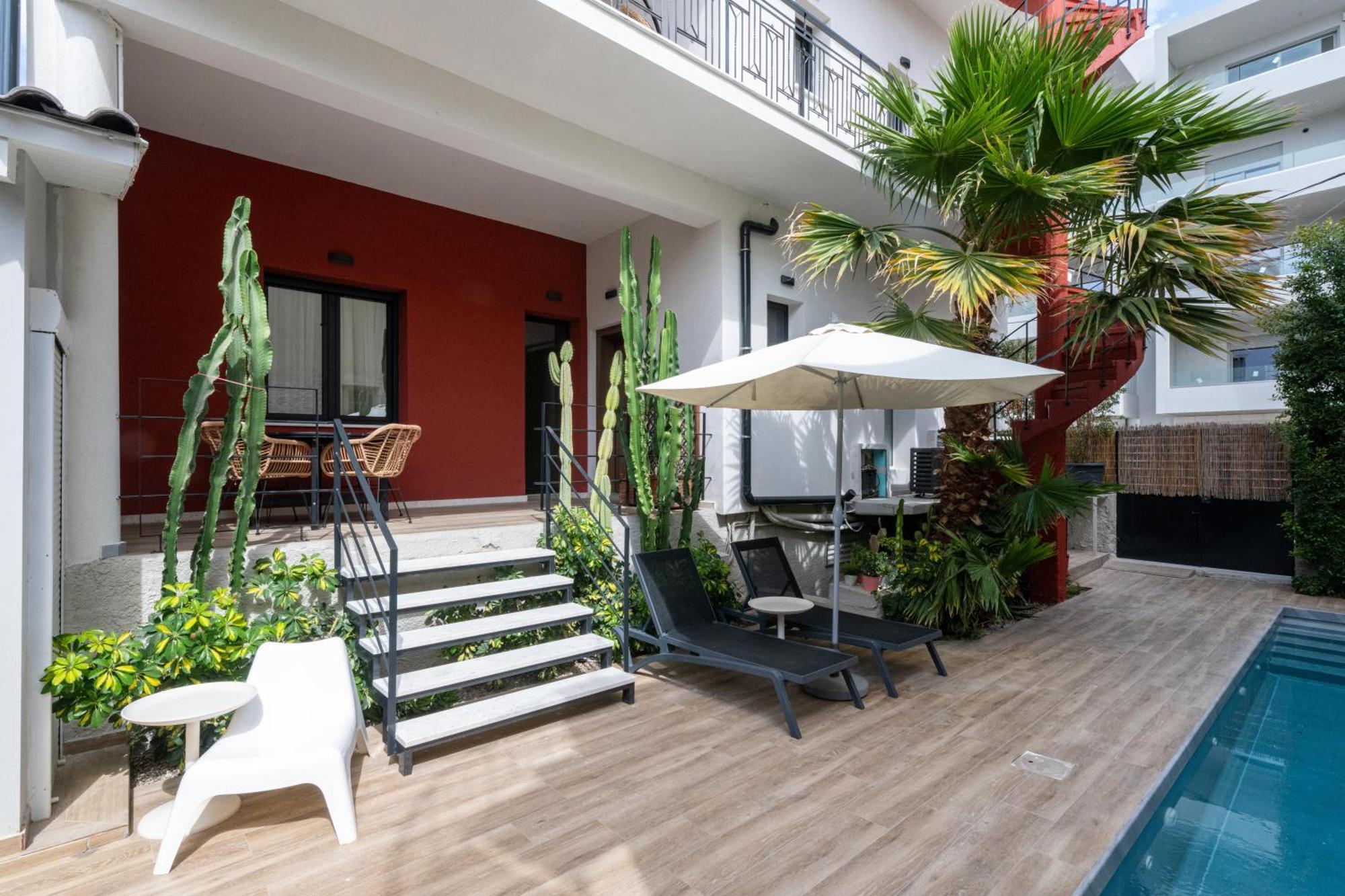 Thalias Quarters - Kalamata Mediterranean Villas ภายนอก รูปภาพ